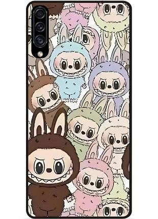 Силиконовый чехол бампер для samsung a11 лабубу labubu