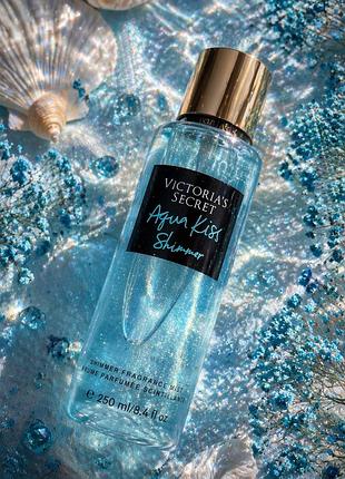 Парфумований спрей для тіла victoria's secret aqua kiss shimmer