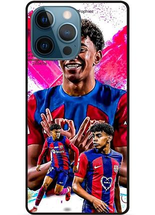Чехол силиконовый бампер для iphone 11 pro с рисунком lamine yamal ламин ямаль