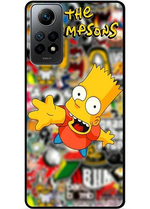 Силіконовий чохол бампер для xiaomi redmi note 11 pro з малюнком стикери гравіті фолз футурама маріо