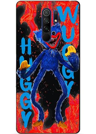 Силіконовий чохол бампер для xiaomi redmi note 8 pro з малюнком huggy wuggy хаггі вагі