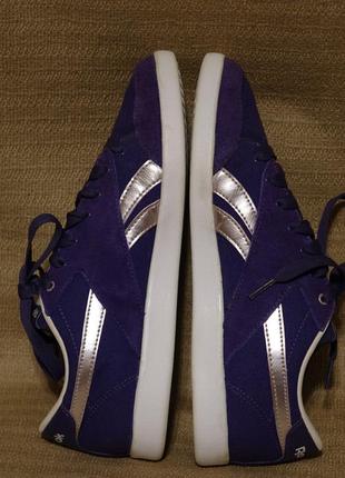 Хорошенькие комбинированные кроссовки фиолетового цвета reebok англия 39 р.( 25,5 см.)8 фото
