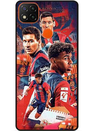 Чехол силиконовый бампер для zte blade 20 smart с рисунком ламин ямаль lamine yamal messi