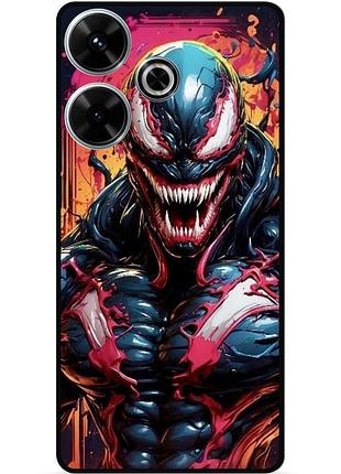 Чехол силиконовый бампер для realme c61 с рисунком веном marvel venom