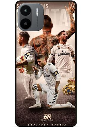 Чехол силиконовый бампер для xiaomi redmi a2 с рисунком sergio ramos серхио рамос real madrid