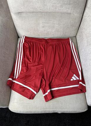 Шорти червоні adidas squadra 25, чоловікам, розмір xxl, артикул jn5466