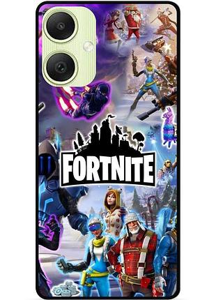 Силиконовый чехол бампер для samsung a06 игра fortnite фортнайт
