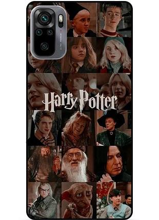 Силиконовый бампер чехол для xiaomi redmi note 10s с рисунком harry potter гарри поттер