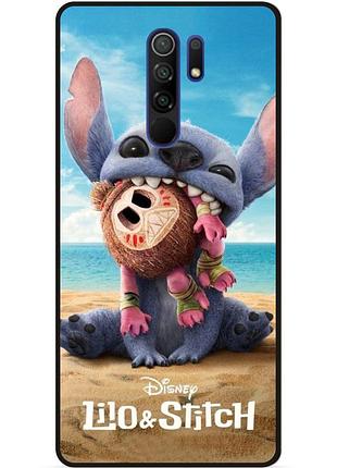 Силиконовый чехол бампер для xiaomi redmi note 8 pro лило и стич stitch