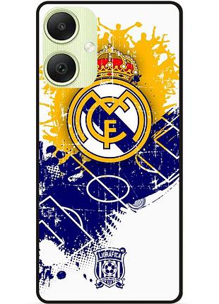 Силіконовий чохол бампер для samsung a06 з малюнком реал мадрид real madrid