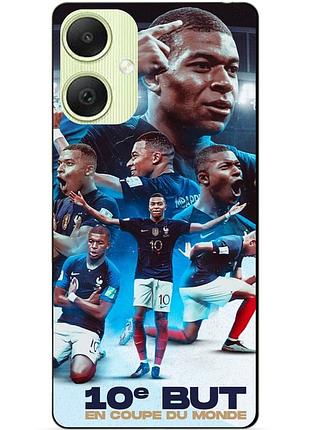 Силіконовий бампер чохол для samsung a06 з малюнком мбаппе франція mbappe