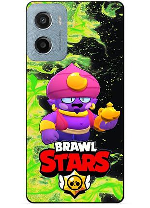 Чехол с героем джин бравл старс brawl stars для xiaomi samsung motorola nokia iphone zte oppo realme