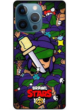 Чохол із героєм кендзі бравл старс brawl stars для xiaomi samsung motorola nokia iphone zte oppo realme кенджі стикер