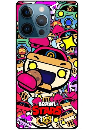 Чехол с героем перл бравл старс brawl stars для xiaomi samsung motorola nokia iphone zte oppo realme перл стикер