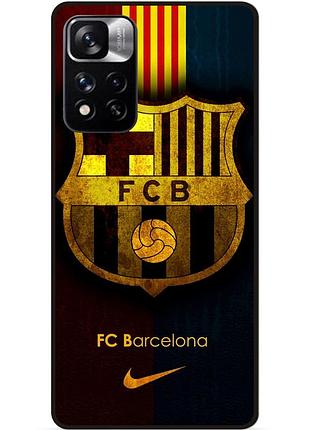 Чехол силиконовый бампер для xiaomi redmi 10 с рисунком barcelona барселона