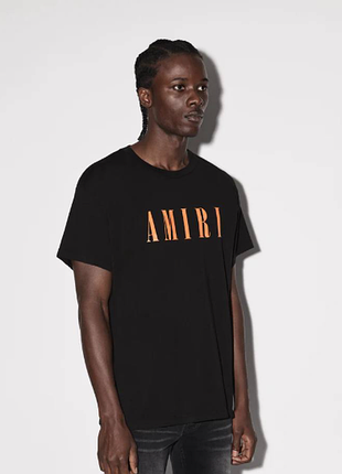 Мужская футболка amiri core logo оригинал new !