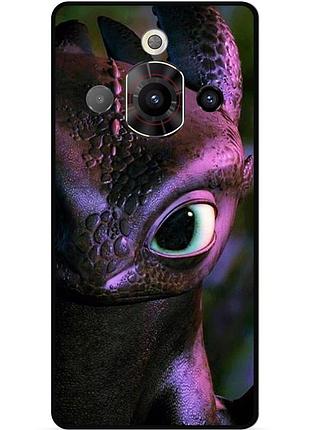 Силіконовий чохол бампер для zte nubia focus pro з малюнком как приручить дракона