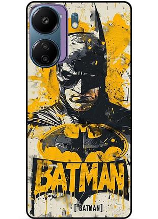 Чехол силиконовый бампер для zte blade v40 design с рисунком batman dc бэтмен
