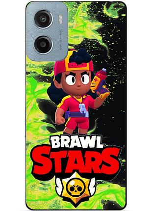 Чехол с героем мэг бравл старс brawl stars для xiaomi samsung motorola nokia iphone zte oppo realme мэг