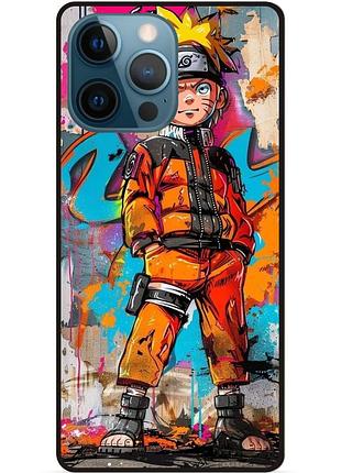 Чехол силиконовый бампер для iphone 14 pro max с рисунком наруто аниме marvel naruto