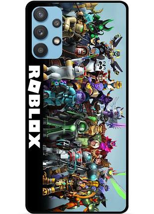 Силіконовий чохол бампер для samsung a32 з малюнком roblox роблокс