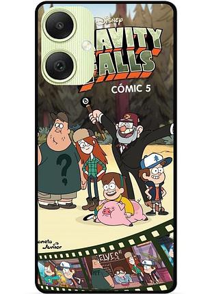 Силіконовий чохол бампер для samsung a06 з малюнком гравіті фолз gravity falls
