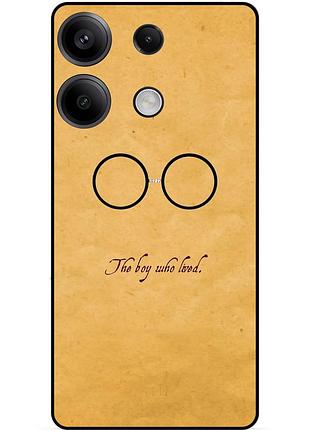 Силиконовый бампер чехол для huawei honor x6a с рисунком гарри поттер harry potter очки