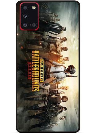 Силіконовий чохол бампер для samsung a02s з малюнком пабг pubg