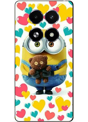 Чехол силиконовый бампер для tecno spark 30 pro с рисунком миньон боб minion