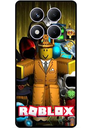 Силиконовый чехол для tecno spark 30 pro с рисунком roblox роблокс