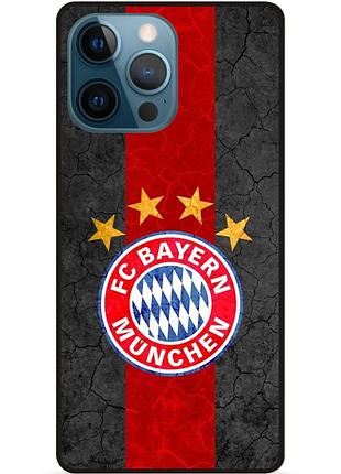 Чехол силиконовый бампер для iphone 13 pro max с рисунком бавария мюнхен bayern
