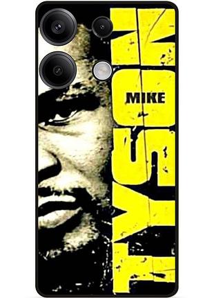 Чехол силиконовый бампер для xiaomi redmi note 13 5g с рисунком tyson майкл тайсон