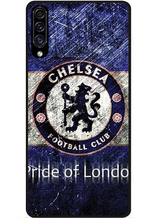 Чехол силиконовый бампер для samsung m11 с рисунком челси chelsea