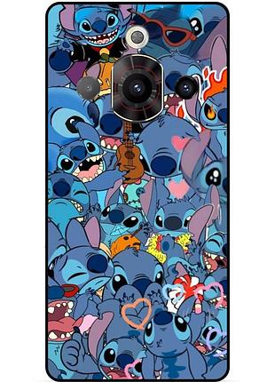 Чехол силиконовый бампер для zte nubia focus pro лило и стич stitch