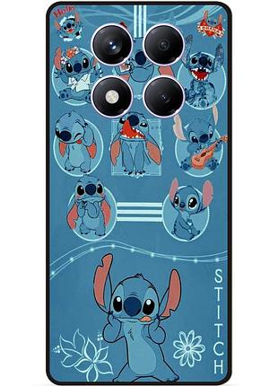 Силіконовий бампер чохол для xiaomi redmi note 14 pro 5g з картинкою стіч stitch