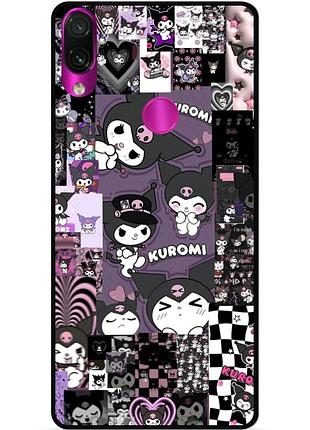 Чехол силиконовый бампер для huawei p smart z с картинкой kuromi куроми