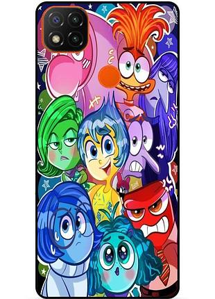 Силіконовий чохол бампер для oppo a15 з малюнком головоломка