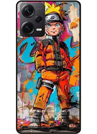 Силіконовий бампер чохол для xiaomi redmi note 12 pro plus з малюнком наруто аниме marvel naruto