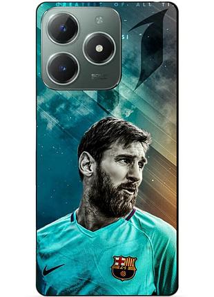Силіконовий чохол бампер для infinix hot 40i (x6528b) з малюнком leo messi мессі