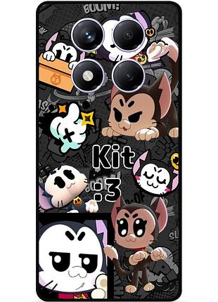 Чехол силиконовый бампер для tecno spark 30 pro с рисунком бравл кит brawl kit