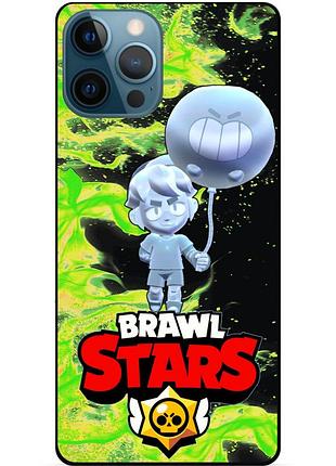 Силиконовый чехол с героем бравл старс brawl stars для xiaomi samsung motorola nokia iphone zte oppo realme гас 4