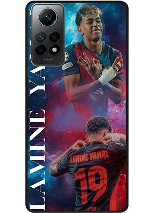 Силіконовий чохол бампер для xiaomi redmi note 11 з малюнком lamine yamal ламин ямаль