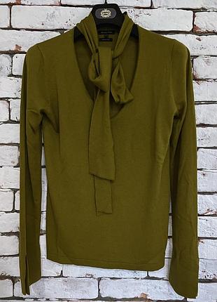Светер блуза з модалу і шовку massimo dutti
