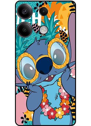 Силіконовий бампер чохол для xiaomi redmi note 13 5g з малюнком стіч stitch