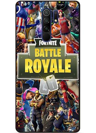 Силіконовий чохол бампер для xiaomi redmi 9 гра fortnite фортнайт