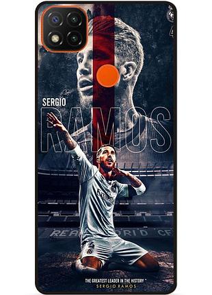 Чехол силиконовый бампер для zte blade 20 smart с рисунком sergio ramos серхио рамос