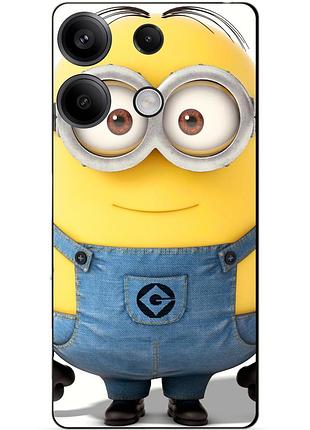 Силиконовый бампер чехол для huawei honor x6a с рисунком миньон стюарт minion
