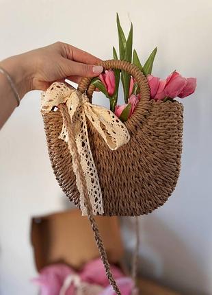 Соломʼяна сумка 🌷 6