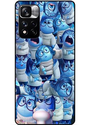 Силіконовий чохол бампер для xiaomi redmi 10 з малюнком головоломка