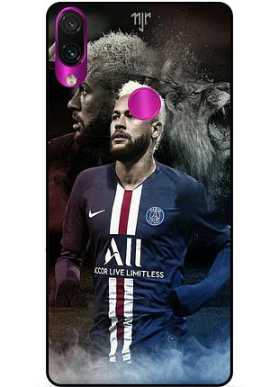 Силиконовый бампер чехол для huawei p smart z с рисунком neymar неймар